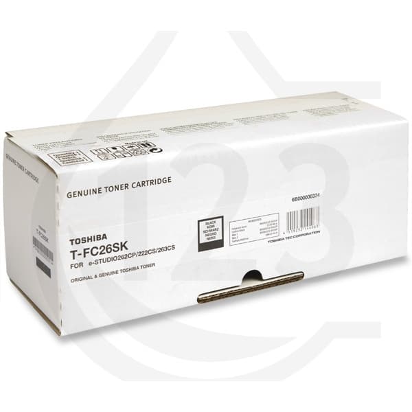 Cartus de toner (7K) Toshiba T-FC26SK Black (TFC26SK, 6B000000559, 6B000001097, 6B000000347)