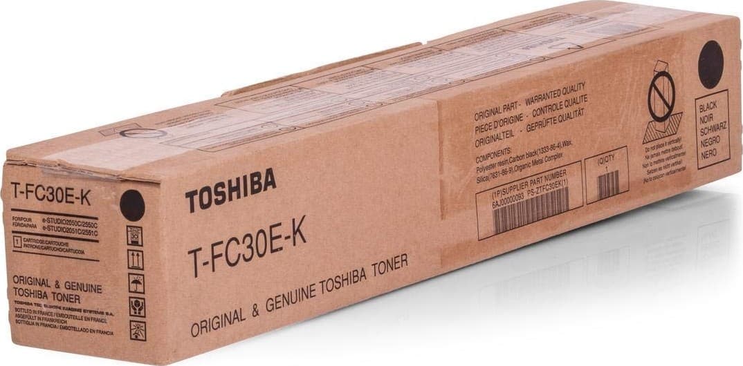 Cartus de toner (38.4K) Toshiba T-FC30E-K Black (TFC30EK, 6AJ00000093)