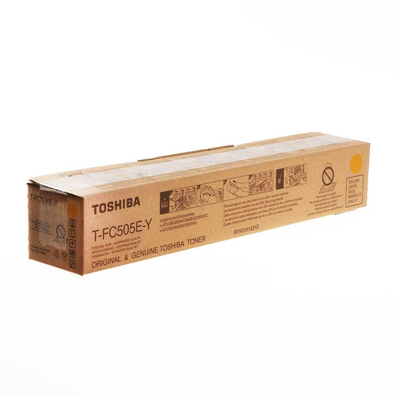 Cartus de toner (33.6K) Toshiba T-FC505E-Y Yellow (TFC505EY, 6AJ00000147)