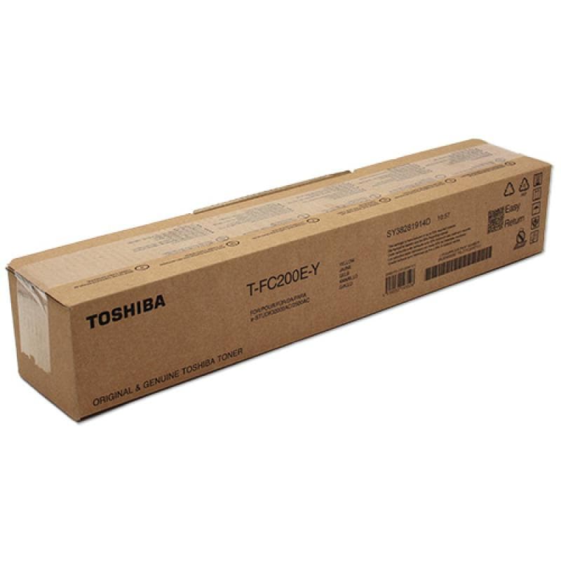 Cartus de toner (33.6K) Toshiba T-FC200E-Y Yellow (TFC200EY, 6AJ00000198, 6AJ00000262, 6AJ00000131)