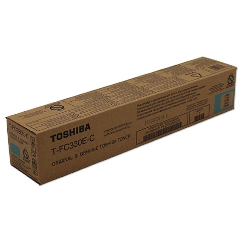 Cartus de toner (17.4K) Toshiba T-FC330E-C Cyan (TFC330EC, 6AG00009130, 6AG00010171)