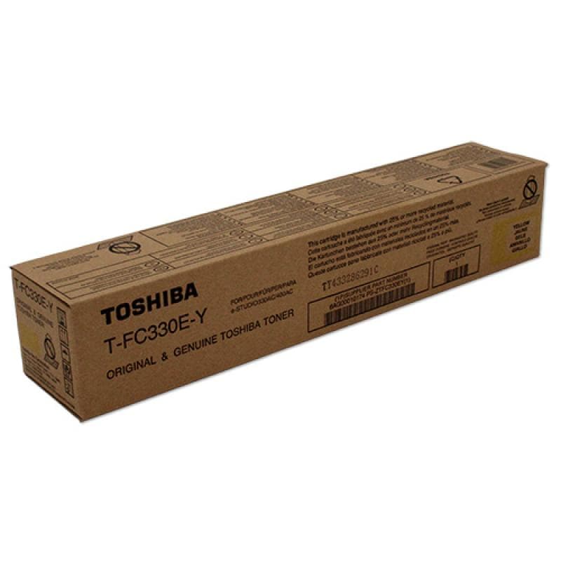 Cartus de toner (17.4K) Toshiba T-FC330E-Y Yellow (TFC330EY, 6AG00009143, 6AG00010174)