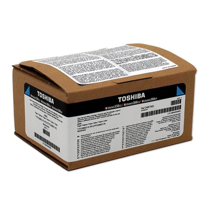 Cartus de toner (5K) Toshiba T-FC338EC-R Cyan (TFC338ECR, 6B000000920)