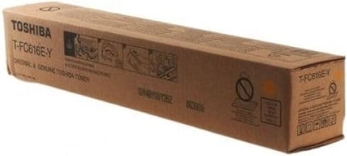 Cartus de toner (39.2K) Toshiba T-FC616E-Y Yellow (TFC616EY, 6AK00000379,  6AK00000469)