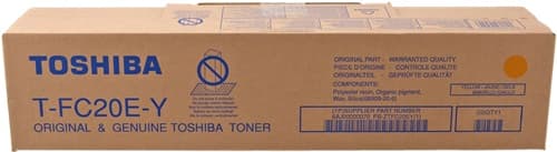 Cartus de toner (16.8K) Toshiba T-FC20E-Y Yellow (TFC20EY, 6AJ00000070)