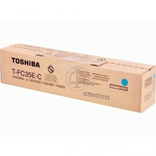 Cartus de toner (21K) Toshiba T-FC35E-C Cyan (TFC35EC, 6AJ00000050)