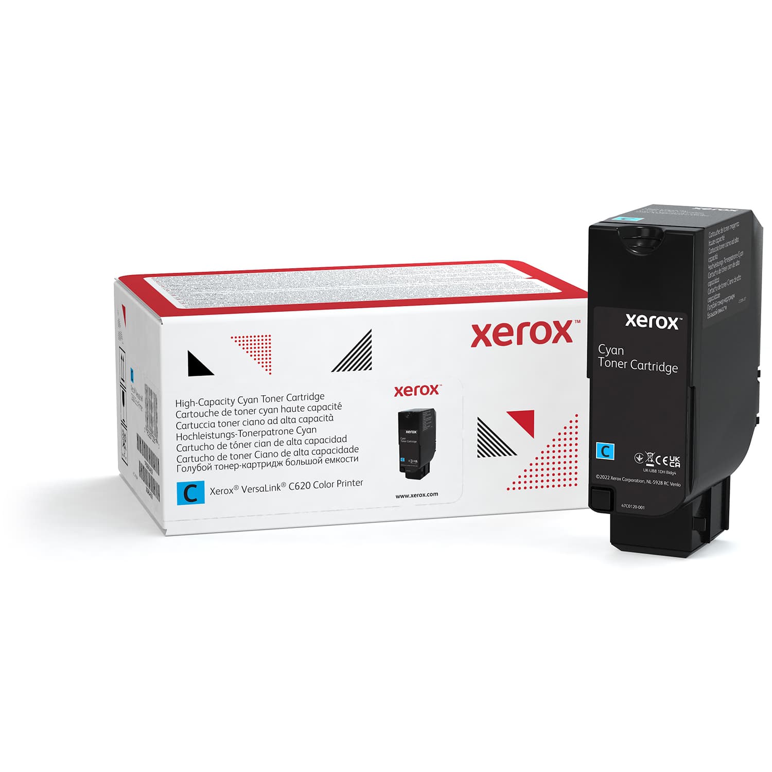 Cartus de toner (12K) Xerox 006R04633 Cyan High Capacity (6R4633)
