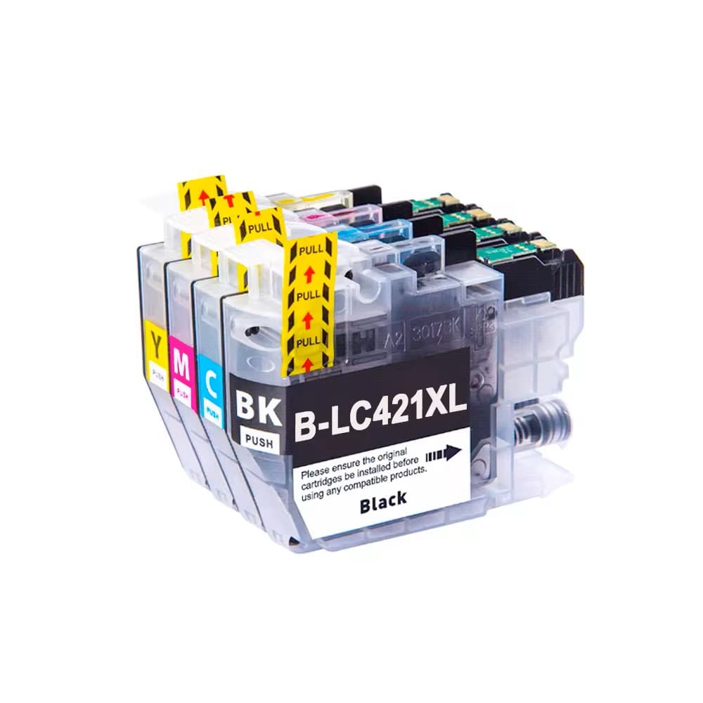 Pachet de cartuse compatibile Brother LC 421 XL