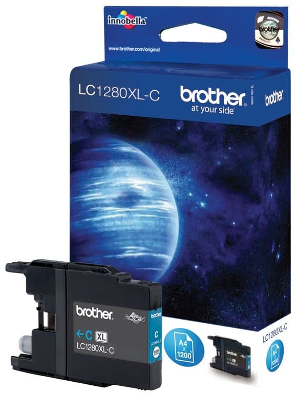 Cartus de cerneala Brother LC 1280XL Cyan (LC-1280XLC, LC1280XLC)