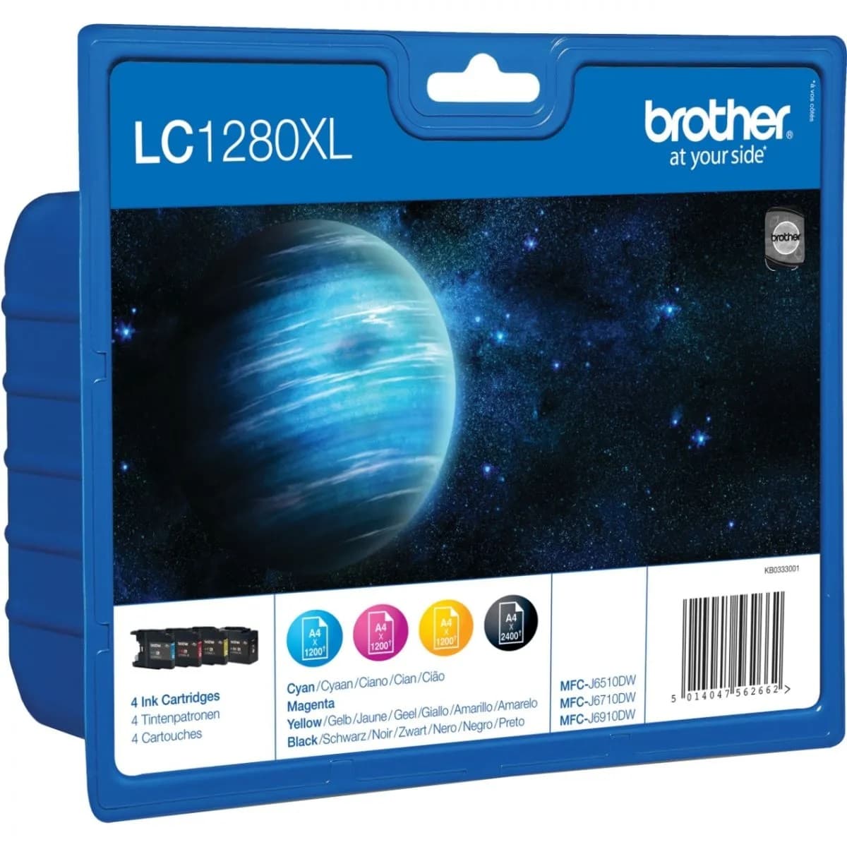 Set cartuse de cerneala Brother LC 1280XL VALBP (LC-1280XLVALBP, LC1280XLVALBP)