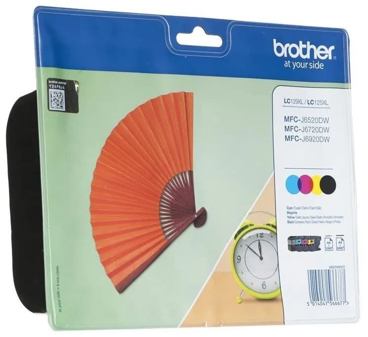 Set cartuse de cerneala Brother LC 129 XL CMYK (LC-129XLVALBP, LC129XLVALBP)