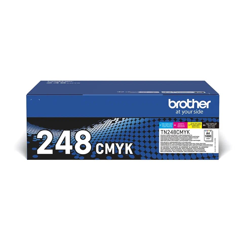 Pachet cartuse de toner Brother TN 248 CMYK (TN-248VAL, TN248VAL)