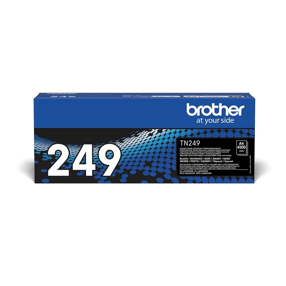 Cartus de toner (4.5K) Brother TN 249 Black (TN-249BK, TN249BK)