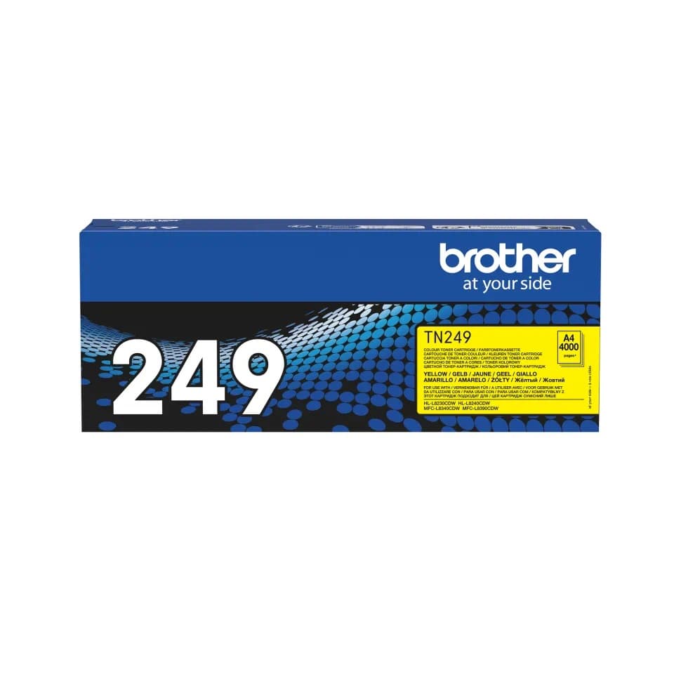 Cartus de toner (4K) Brother TN 249 Yellow (TN-249Y, TN249Y)