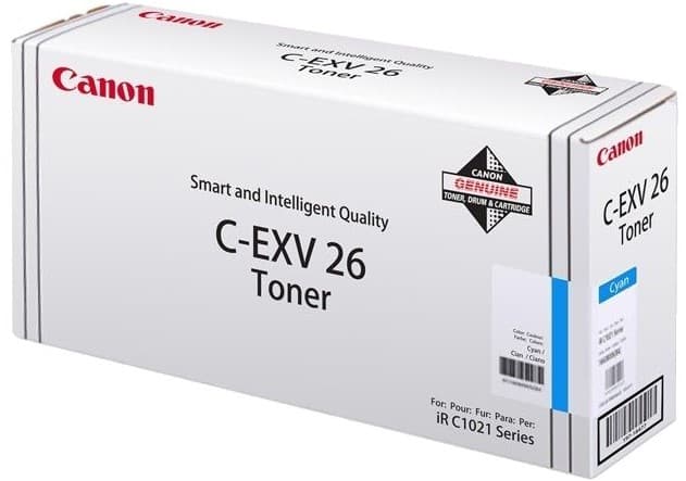 Cartus de toner (6K) Canon EXV 26 Cyan (1659B006, C-EXV26C, CEXV26C)