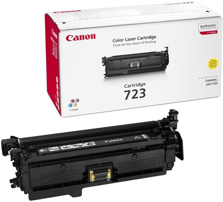 Cartus de toner (8.5K) Canon 723 Yellow (2641B002, CRG-723Y, CRG723 Y)