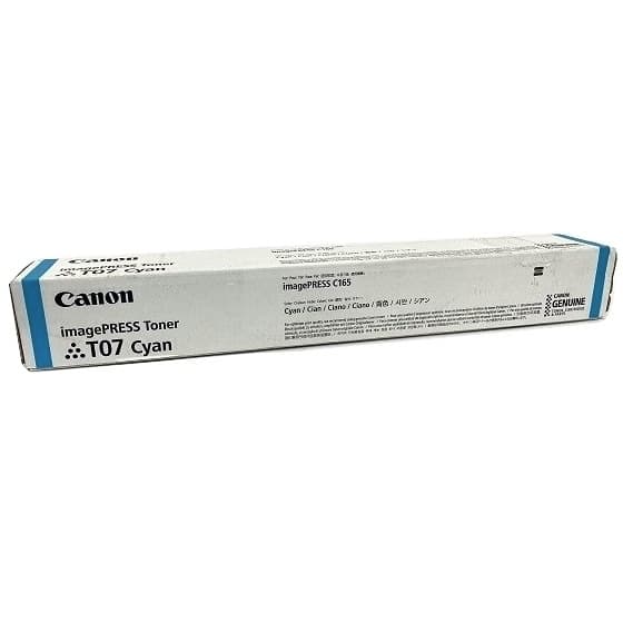 Cartus de toner (27K) Canon T07 Cyan (3642C001AA, CRGT07C)