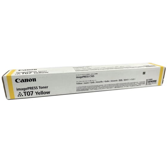 Cartus de toner (27K) Canon T07 Yellow (3644C001AA, CRGT07Y)