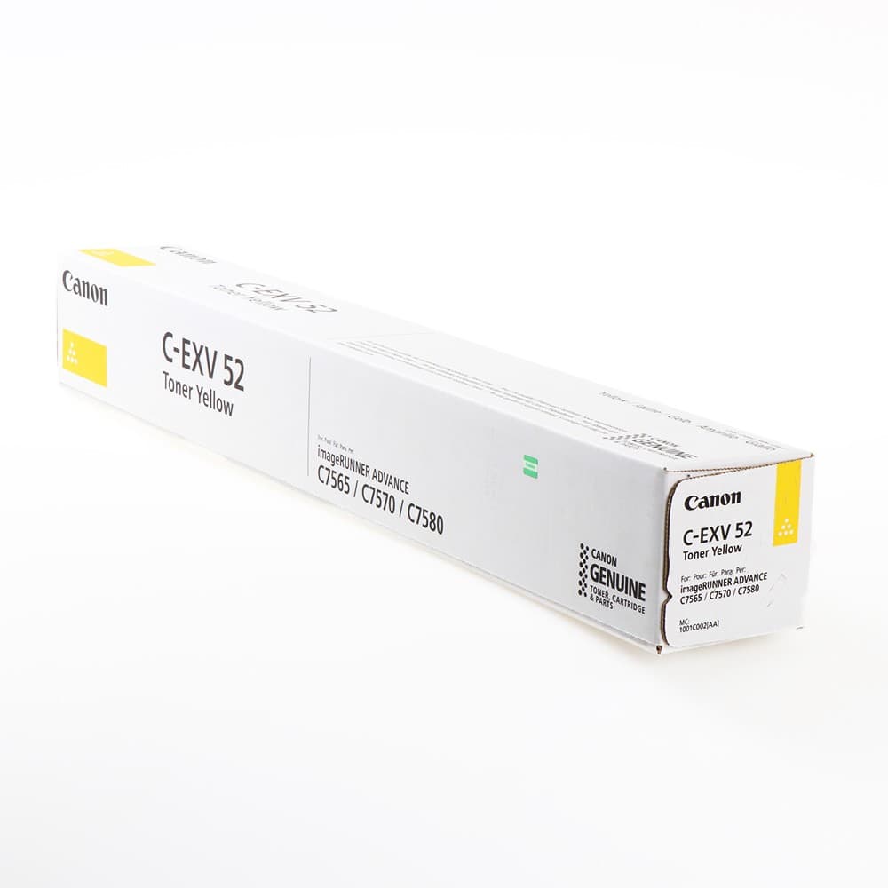 Cartus de toner (66.5K) Canon EXV 52 Yellow (1001C002AA, C-EXV52Y, CEXV52Y)