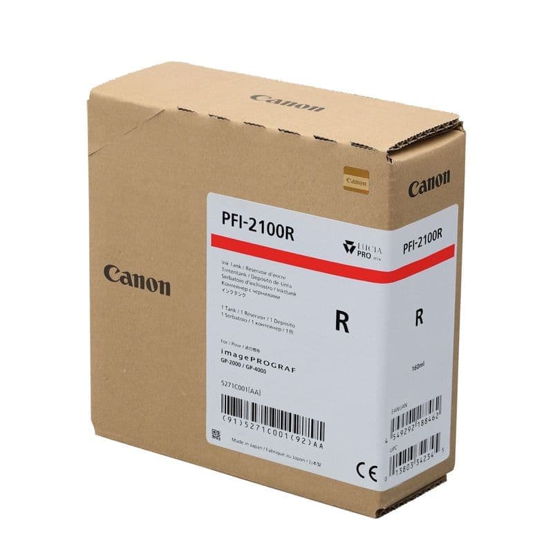 Cartus de Cerneala Canon PFI-2100R Red (5271C001AA, PFI2100R)