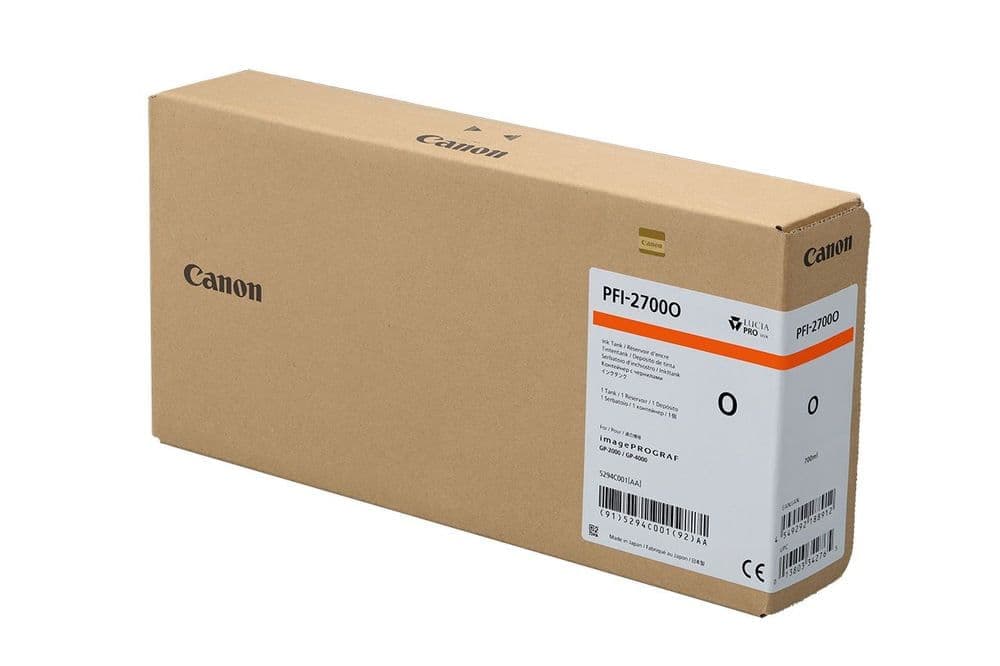 Cartus de Cerneala Canon PFI-2700O Orange (5294C001AA, PFI2700O)
