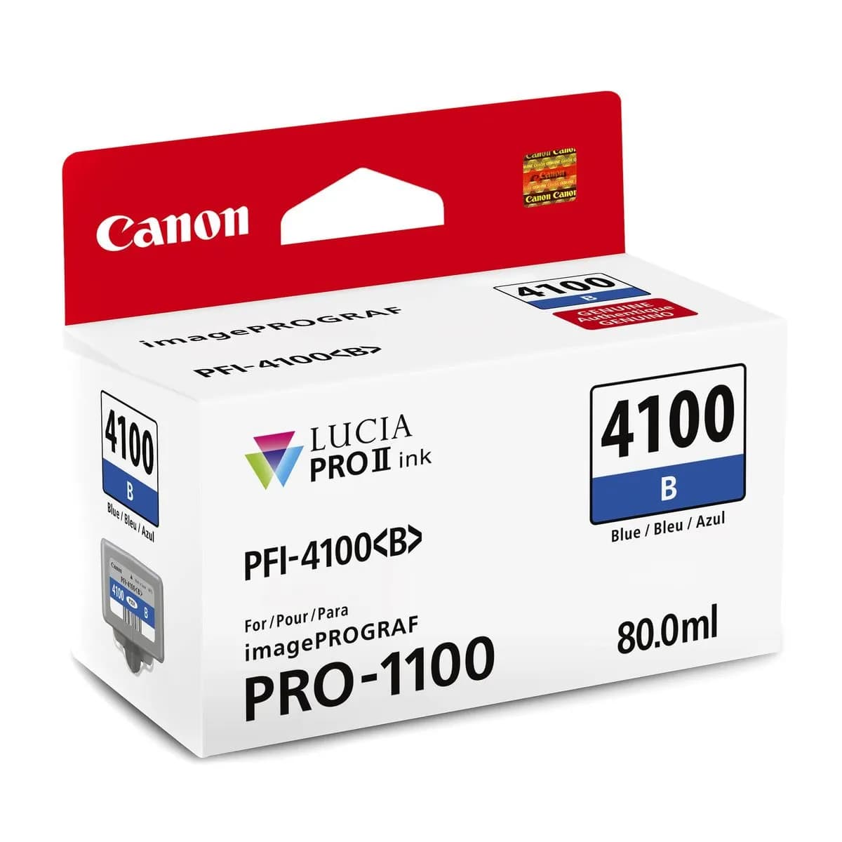 Cartus de Cerneala Canon PFI-4100B Blue (6786C001AA, PFI4100B)