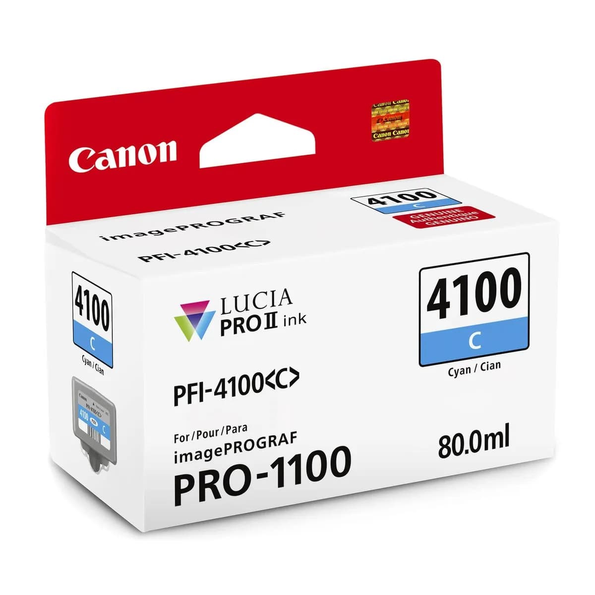 Cartus de Cerneala Canon PFI-4100C Cyan (6778C001AA, PFI4100C)