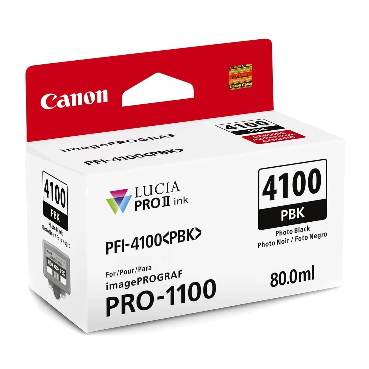 Cartus de Cerneala Canon PFI-4100PBK Photo Black (6777C001AA, PFI4100PBK)