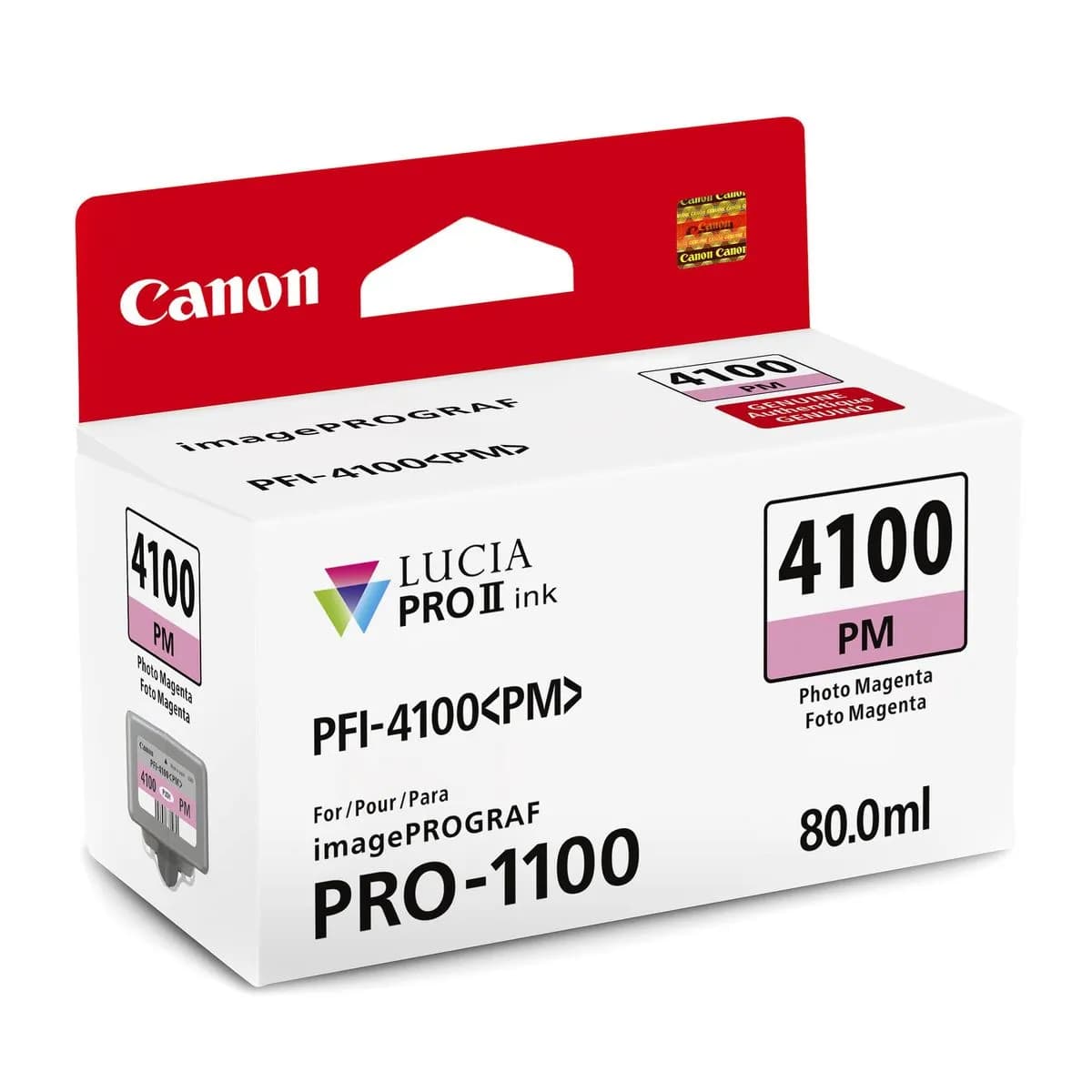 Cartus de Cerneala Canon PFI-4100PM Photo Magenta (6782C001AA, PFI4100PM)