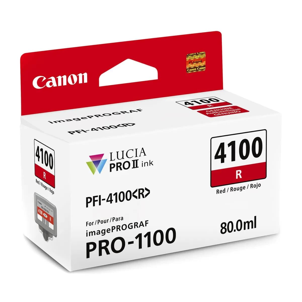 Cartus de Cerneala Canon PFI-4100R Red (6785C001AA, PFI4100R)