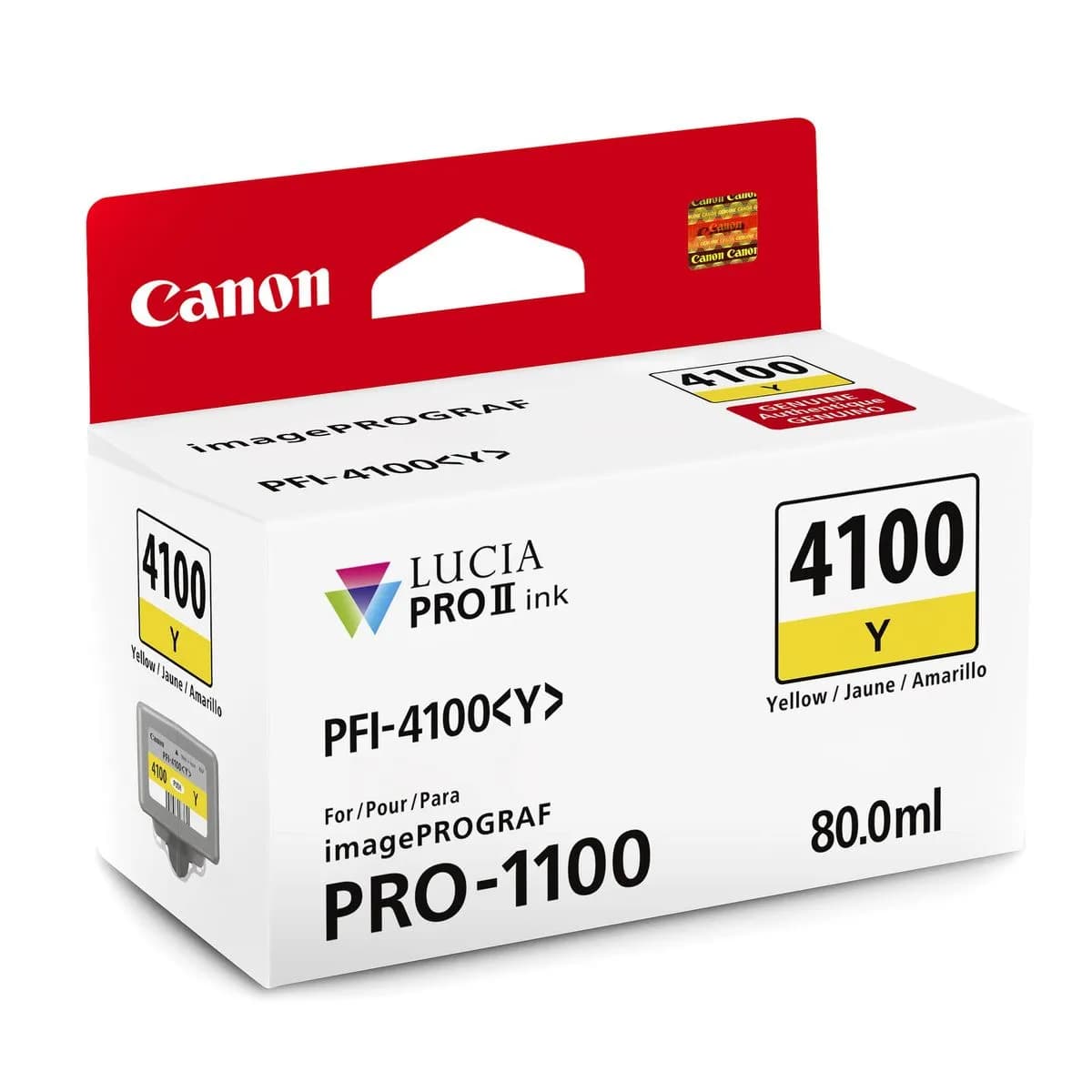 Cartus de Cerneala Canon PFI-4100Y Yellow (6780C001AA, PFI4100Y)