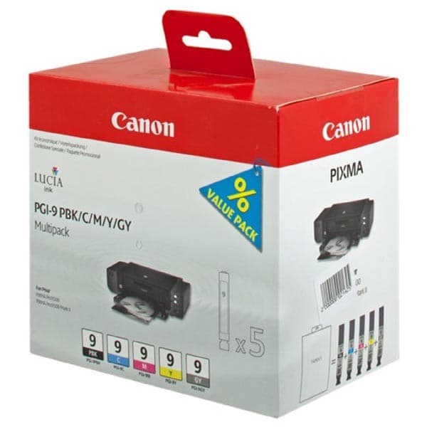 Set cartuse de cerneala Canon PGI-9 Multipack (1034B011)