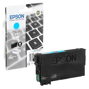 Cartus de cerneala original Epson 407 Cyan (C13T07U240)