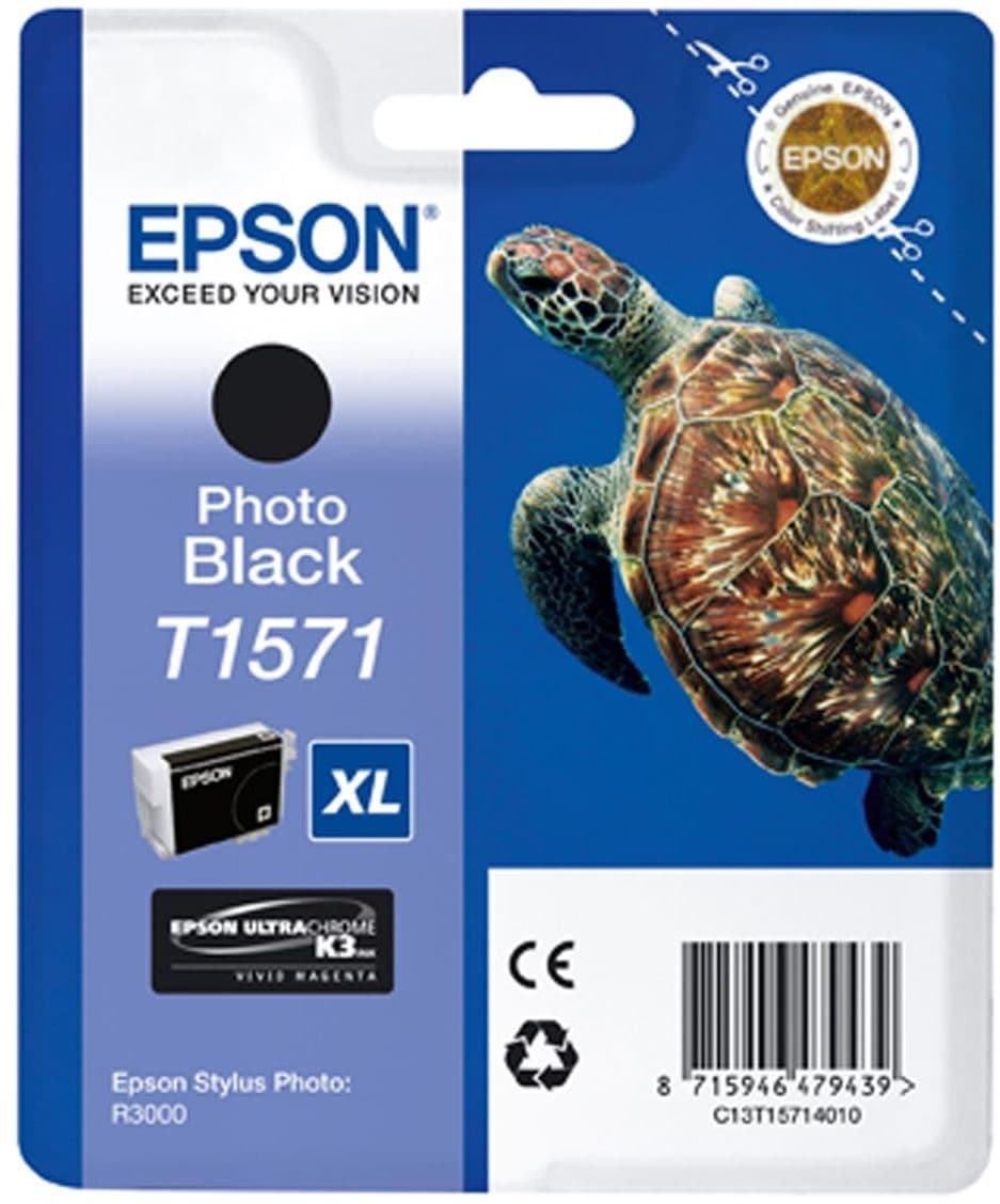 Cartus de cerneala original Epson T1571 Photo Black (C13T157140)