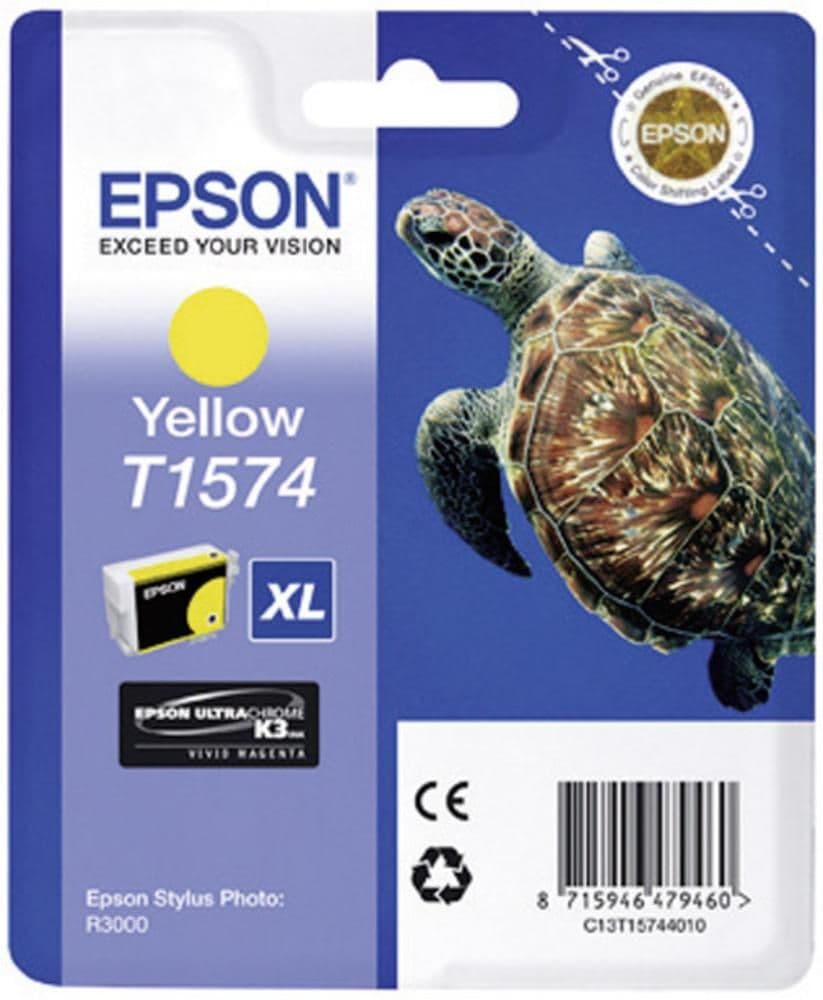 Cartus de cerneala original Epson T1574 Yellow (C13T157440)