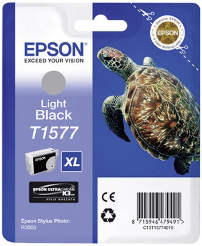 Cartus de cerneala original Epson T1577 Light Black (C13T157740)