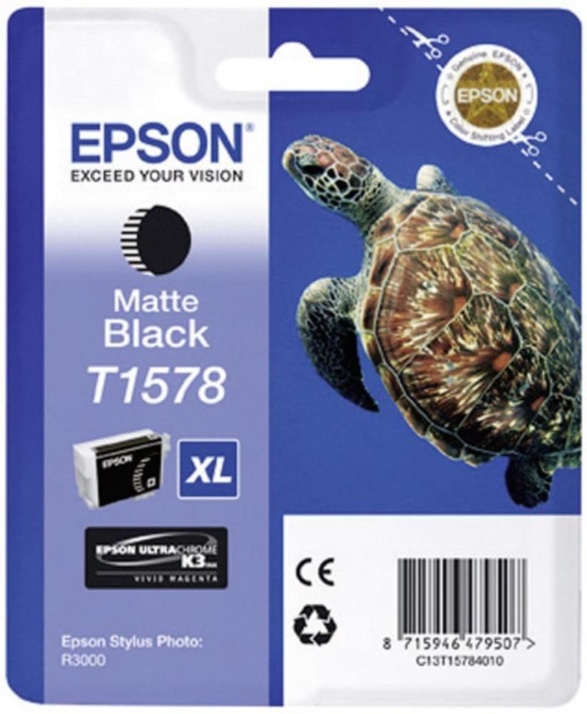 Cartus de cerneala original Epson T1578 Matte Black (C13T157840)