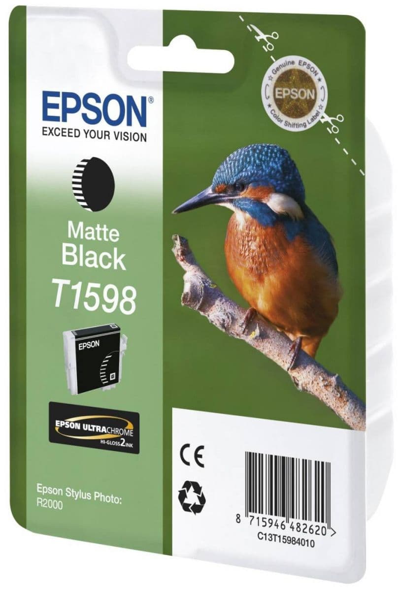 Cartus de cerneala original Epson T1598 Matte Black (C13T159840)