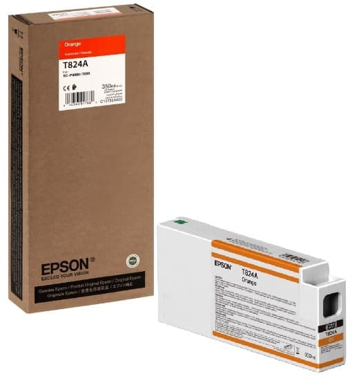 Cartus de cerneala original Epson T824A Orange (C13T824A00)