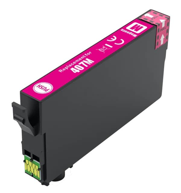 Cartus compatibil (1.9K) Epson 407 Magenta (C13T07U340)