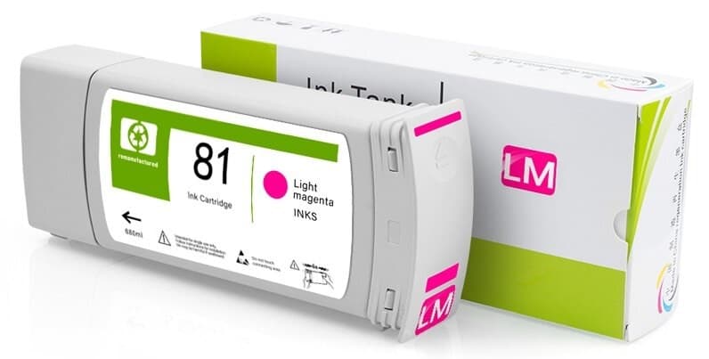 Cartus compatibil HP 81 Light Magenta (C4935A)