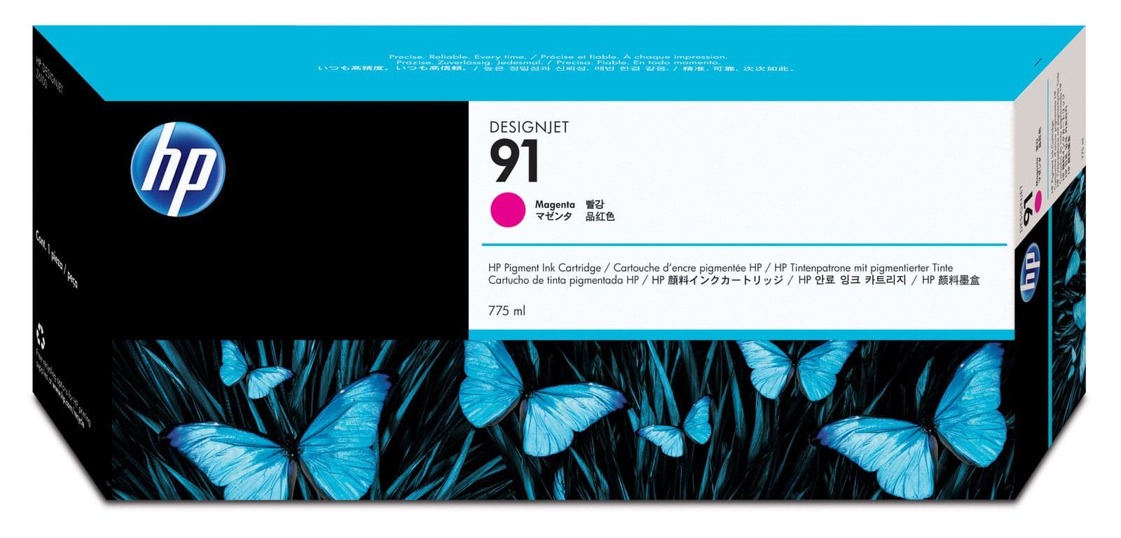 Cartus de cerneala original HP 91 Magenta (C9468A)