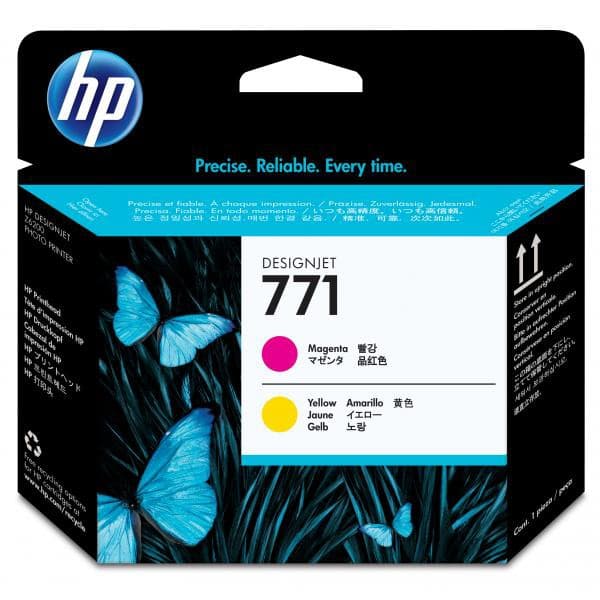 Cap de printare HP 771 Magenta & Yellow Printhead (CE018A)