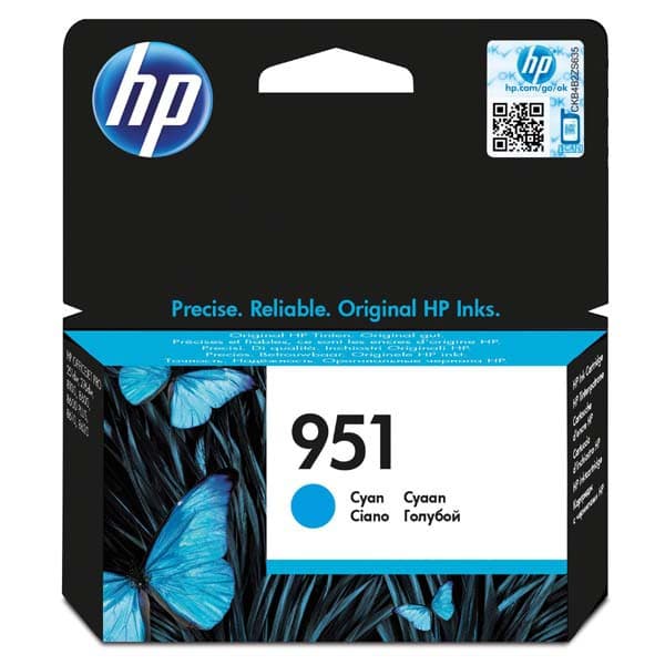 Cartus de cerneala original HP 951 Cyan (CN050AE)
