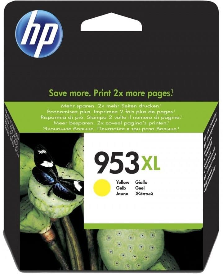 Cartus de cerneala original HP 953XL Yellow (F6U18AE)