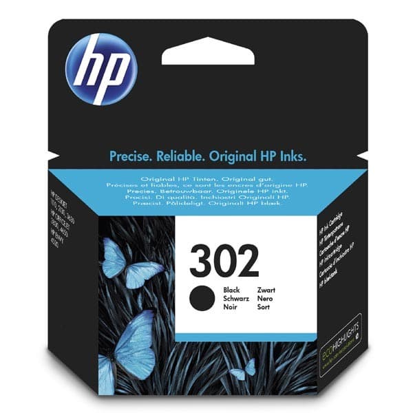 Cartus de cerneala original HP 302 Black (F6U66AE)