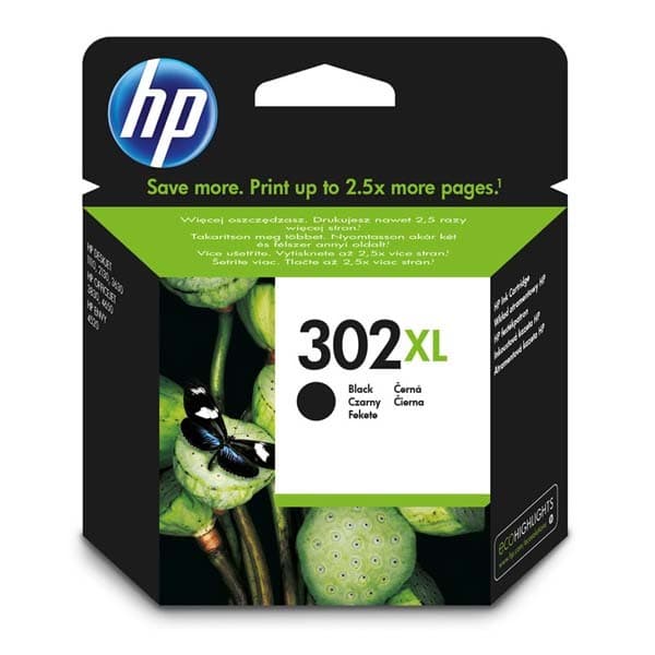 Cartus de cerneala original HP 302XL Black (F6U68AE)