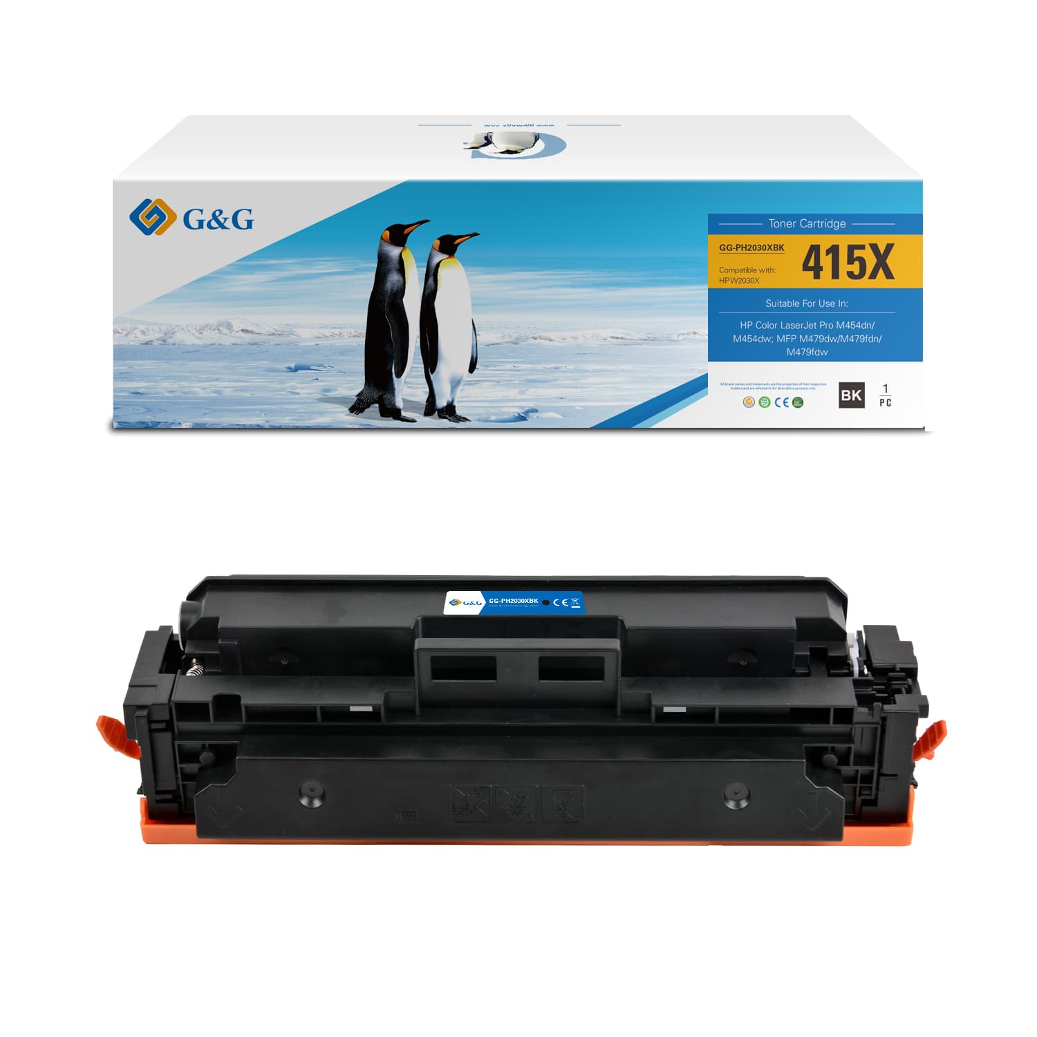 Toner Premium G&G (7.6K) Canon T09 Black (3020C006, CRG-T09BK, CRGT09BK)
