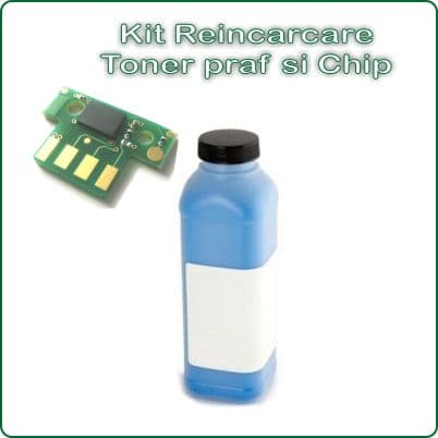 Kit de reincarcare toner cyan Lexmark 80C2SC0 (2K/65gr)