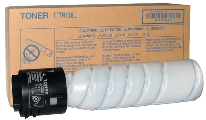 Cartus de toner (12K) Konica Minolta TN118 Black (A3VW050, TN-118)